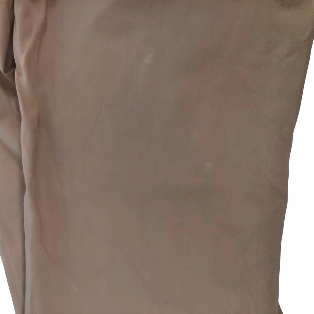 Womens Vintage Y2K Khaki Granola Girl Gorpcore Low Rise Bootcut Chino Pants / 0P - Picture 5 of 8